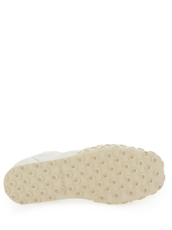 Marine Serre White Leather Sneakers MFW007 ACLEA0009 WH10