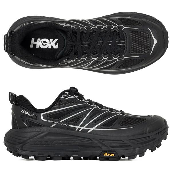 HOKA Black Mafate Speed 2 TS Low-Top Sneakers