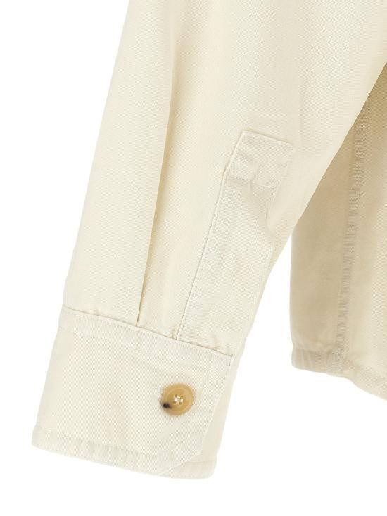 A.P.C. Men's Long-Sleeve Shirt COGBJH02918AAC OFF WHITE DOM