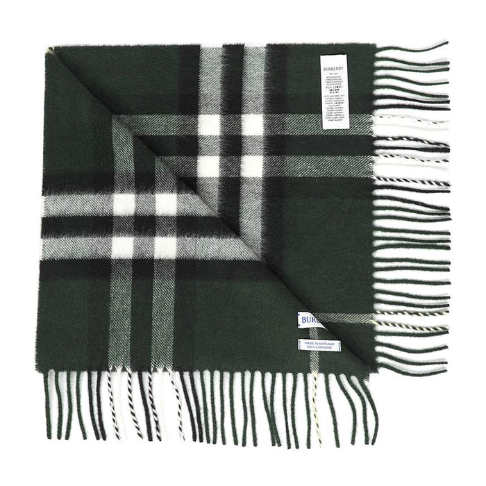 BURBERRY Check Cashmere Scarf Unisex 8112629