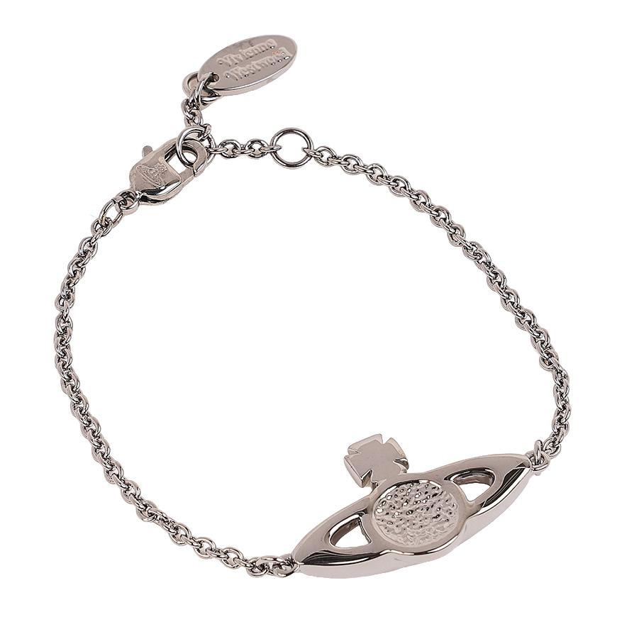 Vivienne Westwood Mini Bas Relief Bracelet Women’s Silver-Tone 61020051 S108