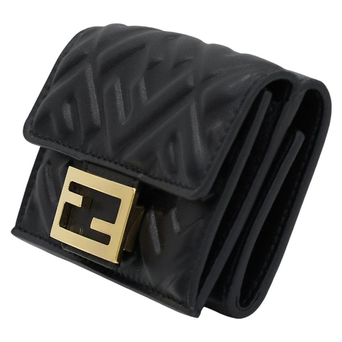 FENDI Baguette Nappa Leather Women’s Bifold Wallet