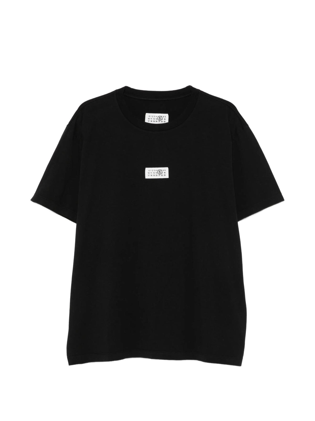 Maison Margiela Black Cotton Short Sleeve T-Shirt
