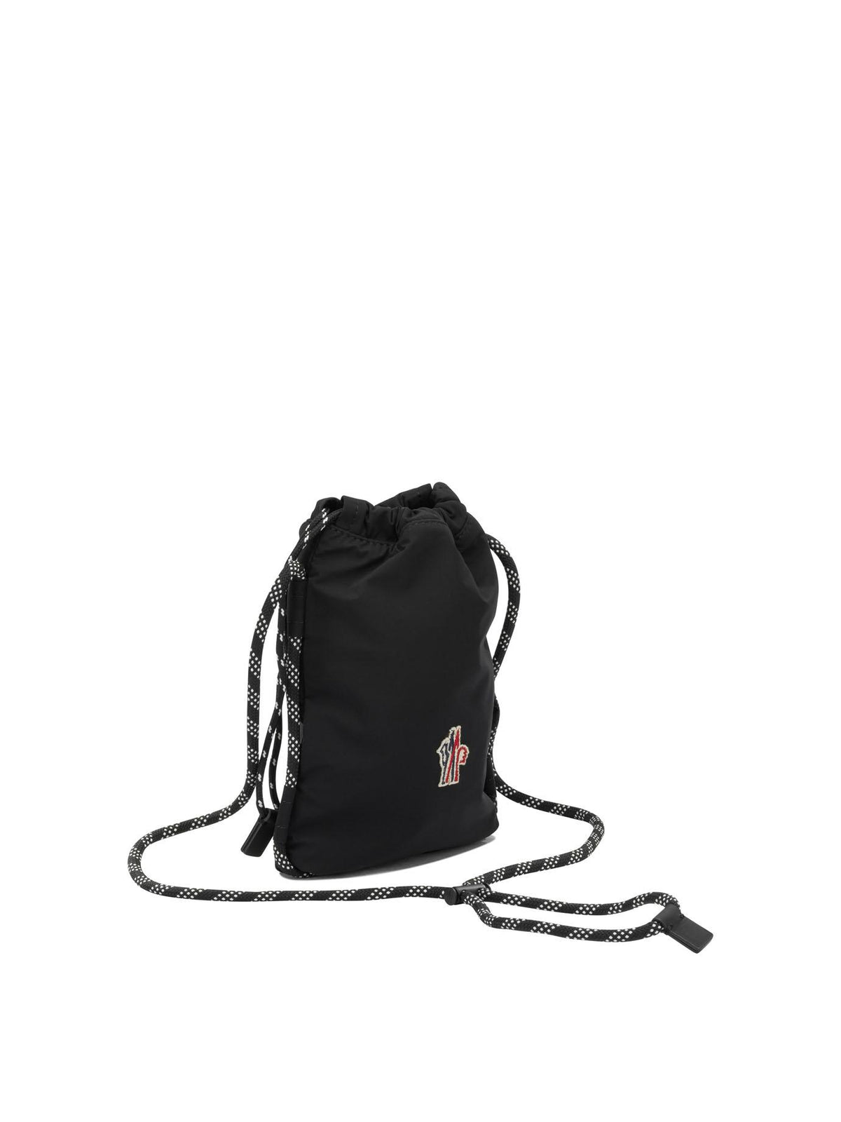 Moncler Black Nylon Mini Crossbody Bag