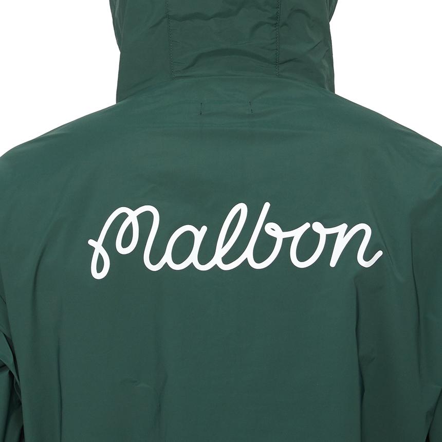 malbon Evergreen Mens Hooded Anorak Golf Jacket ME0037 EVG