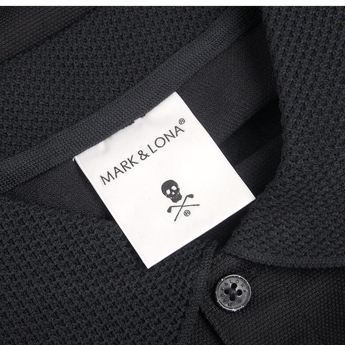 MARK&LONA Men's Black Polo Shirt MLM 3A AP04