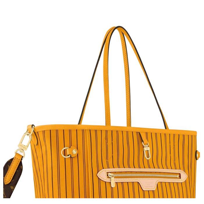 Louis Vuitton Neverfull Bandouliere Shoulder Tote Bag
