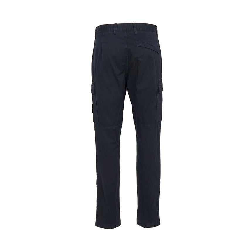 STONE ISLAND Men’s Cargo Pants Cotton Blend Green Classic Trousers