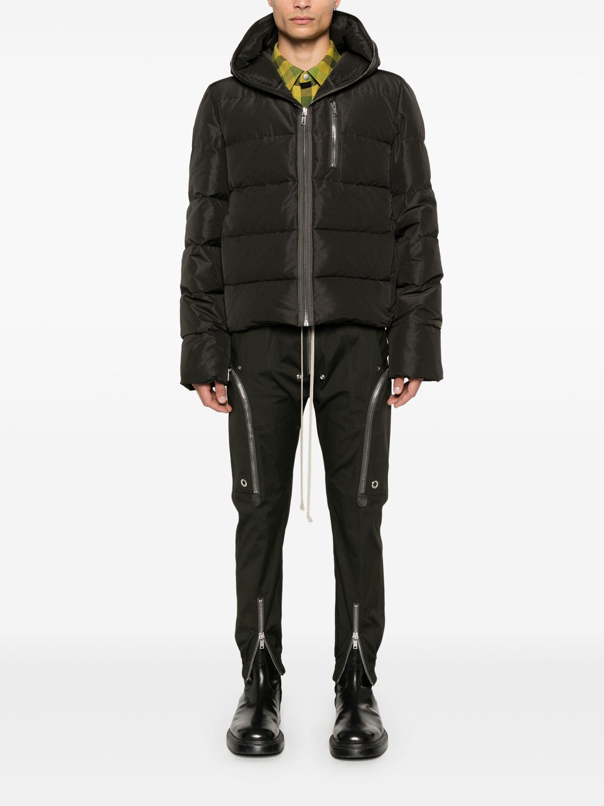 Rick Owens Sealed Down Jacket Dark Dust RU02D6722 FKD4 78