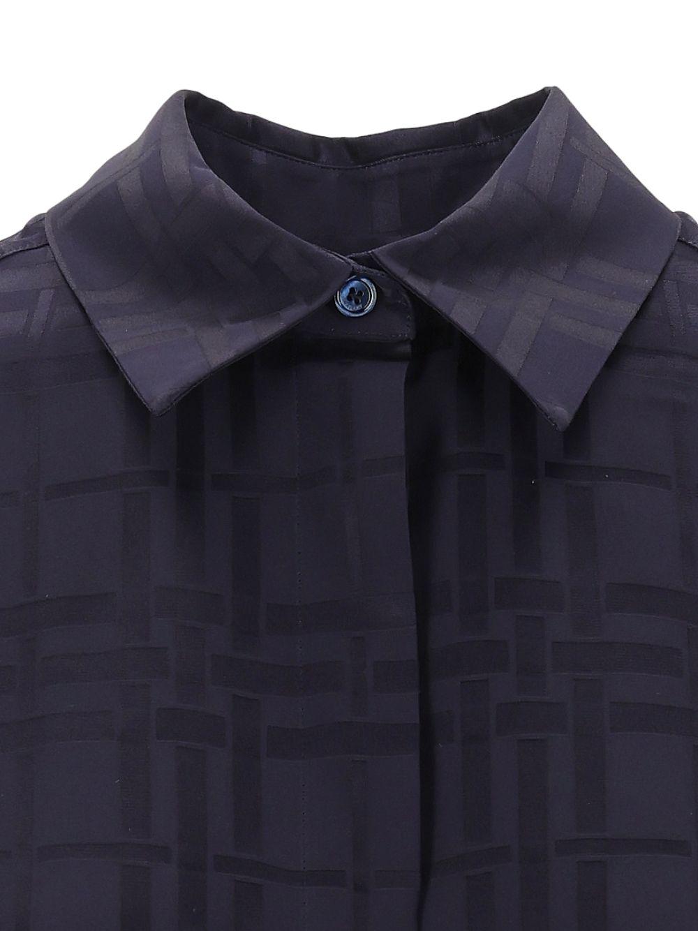 BURBERRY Long Sleeve Cotton Shirt