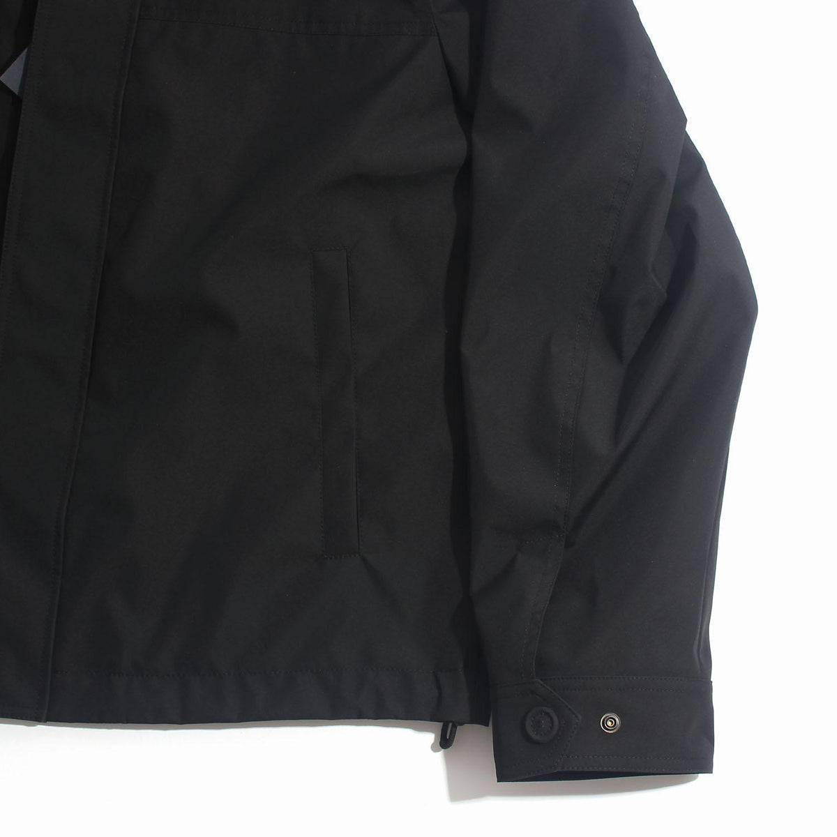 DIOR MEN Embroidered Logo Hooded Jacket Black