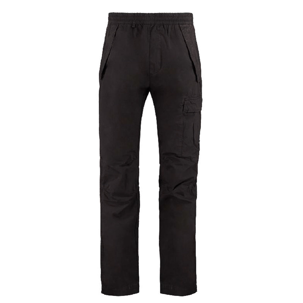 CP Company Lens Cargo Jogger Pants Black Cotton