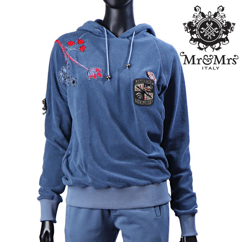Mr & Mrs Patch Logo Hoodie Sweatshirt Women’s SS013 C5150