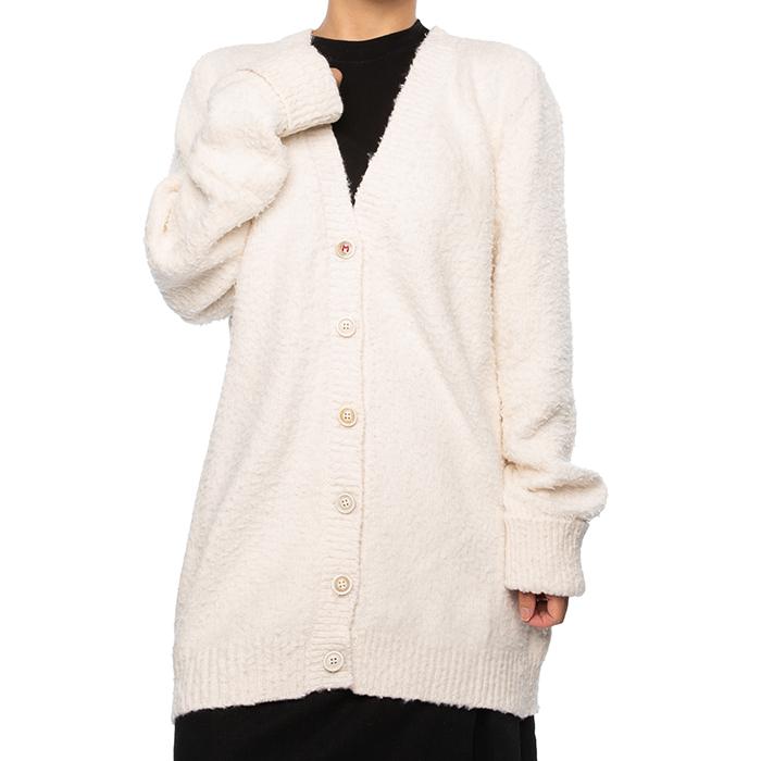 Maison Margiela Stitch Detail Cotton Cardigan