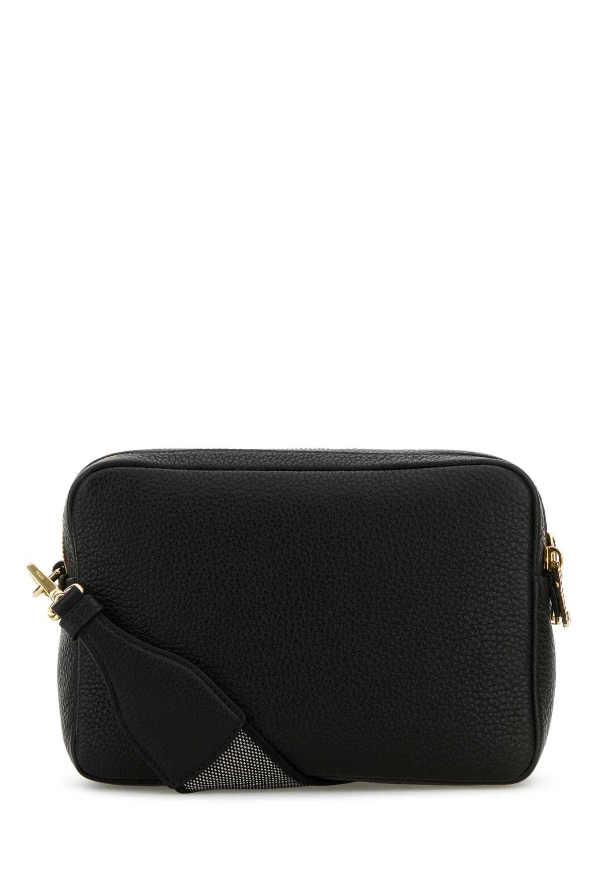 PRADA Denim Mini Shoulder Bag Blue