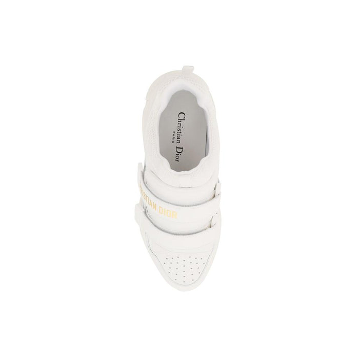DIOR 15th Anniversary D-Wonder White Low-Top Sneakers