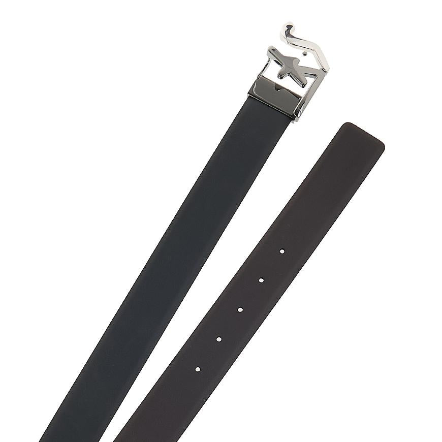 Ferragamo Men’s SF Logo Reversible Leather Belt 67 A251 NERO HICKORY 0734199
