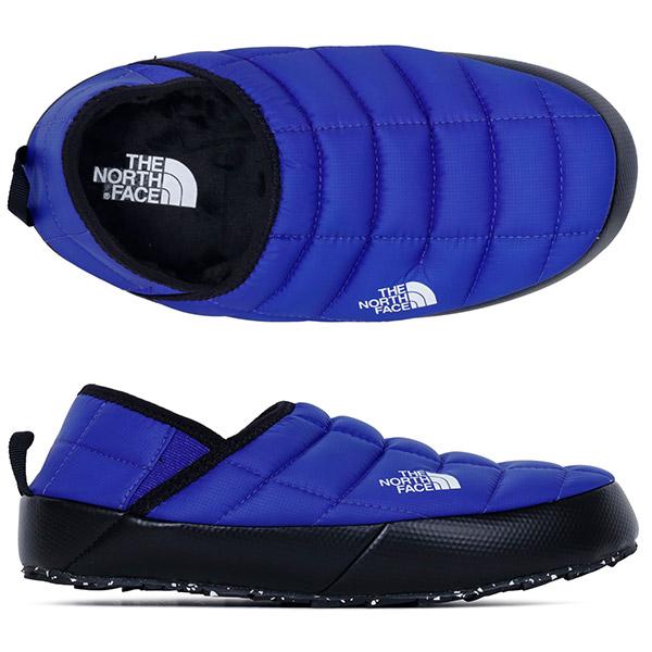 The North Face Blue/White ThermoBall Traction Padded Mules Sandals NF0A3UZN G78