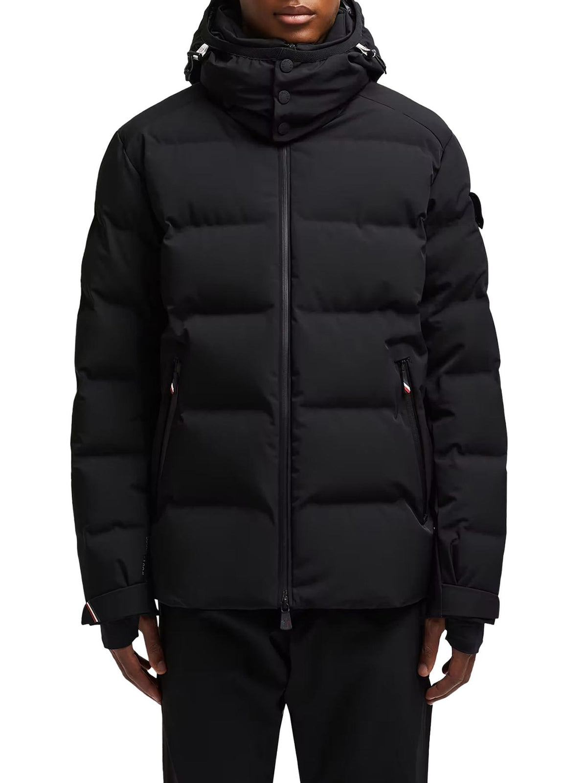 Moncler Black Down Puffer Jacket for Men