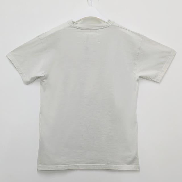 Maison Margiela Back Stitch Number Logo Short Sleeve T-Shirt White
