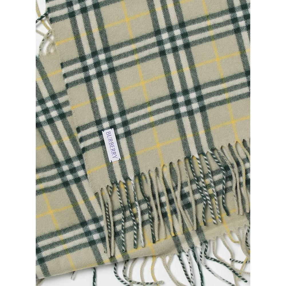 BURBERRY Check Cashmere Scarf Scarf/Muffler