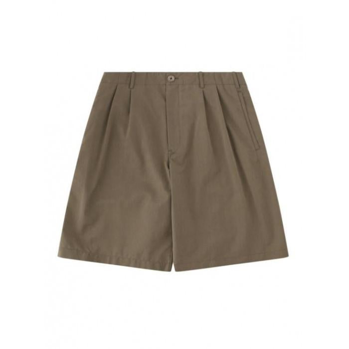 OUR LEGACY Balance Woolcot Ponte Shorts Dry Leaf M2264 PDL