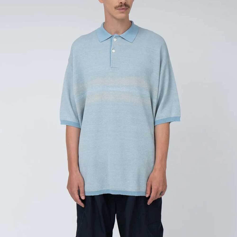 nanamica Polo Sweater Men's Knit Top S25SH016E SX