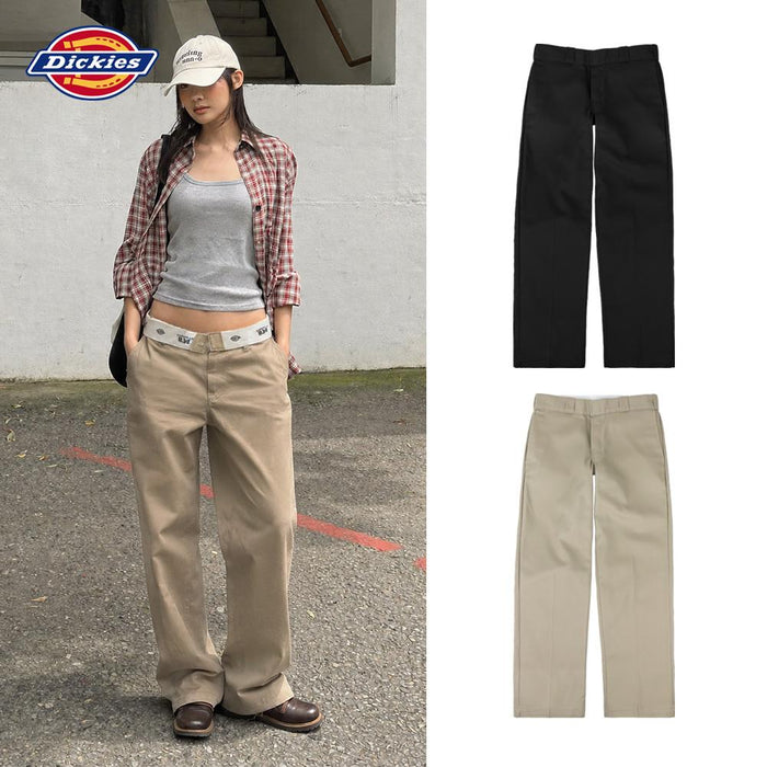 Dickies Original 874 Work Pants Black or Khaki Unisex Classic Pants