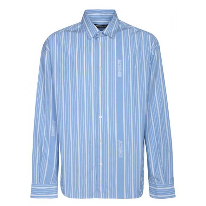 JACQUEMUS La Chemise Simon Men's Long Sleeve Button-Up Shirt 246SH001 1691 3EV