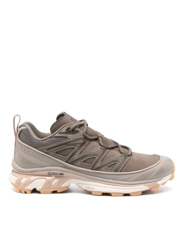SALOMON XT-6 Expanse LTR Leather Low-Top Sneakers Black