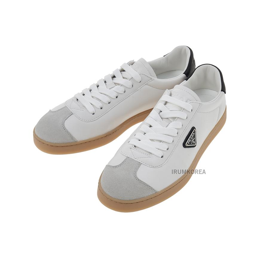 PRADA Men’s Triangle Logo Low-Top Sneakers 2EE394 Y5T F0964