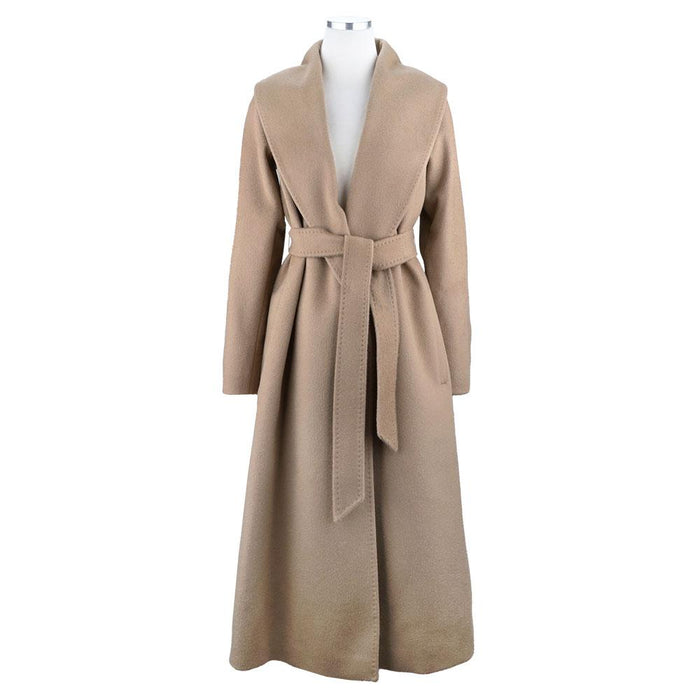 Max Mara Cashmere Coat Beige 2526016102600 019 SPIGA