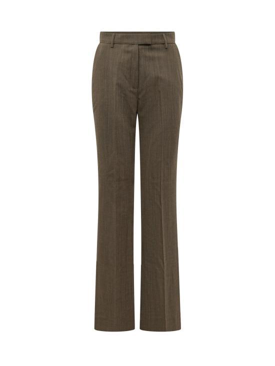 GANNI Black Suit Trousers for Women A1080167 ZXZ CANTEEN DOM
