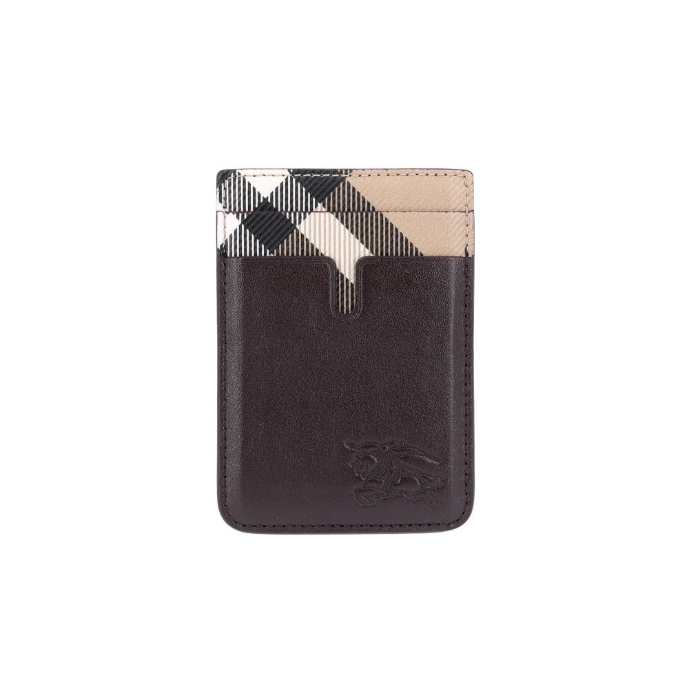 BURBERRY Magnetic Leather Card Holder Wallet Unisex 8119029 A2021