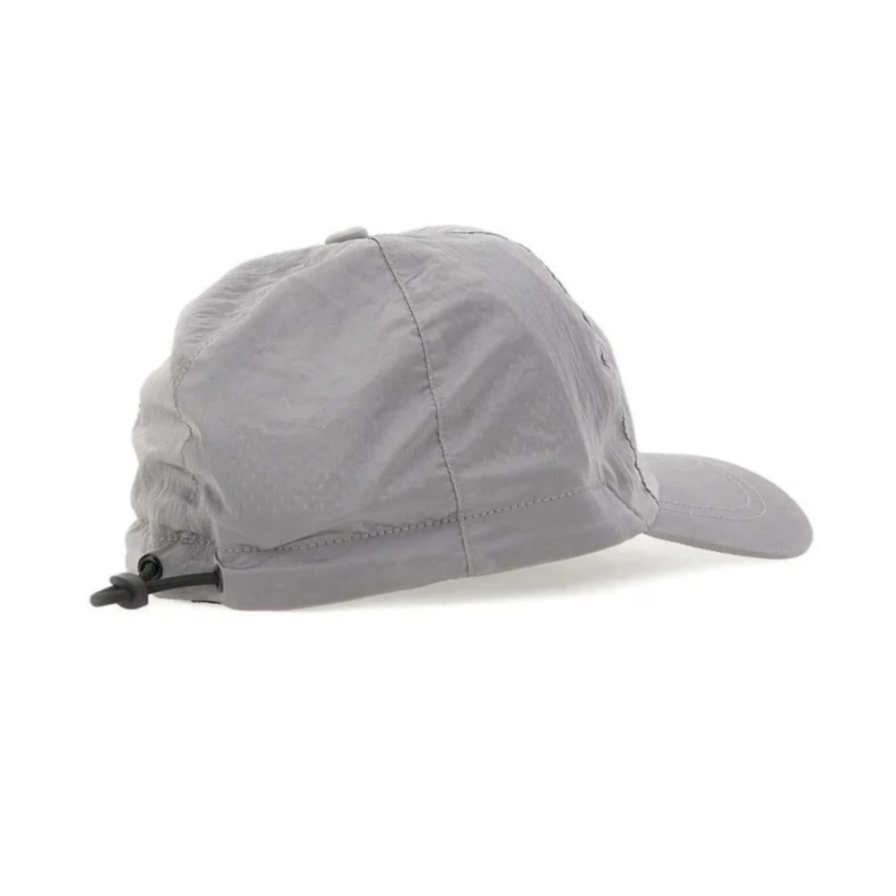 STONE ISLAND Pearl Gray Nylon Metal Cap 9100011 S0076 V0061