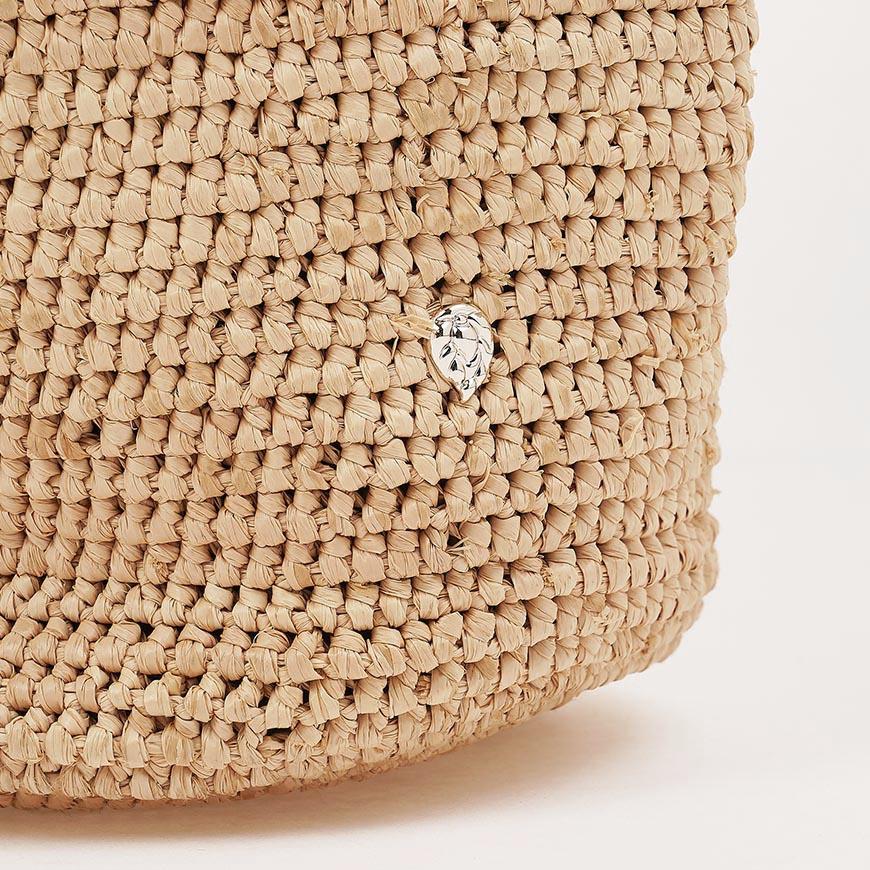 HELEN KAMINSKI Natural Cotton Yarra Shoulder Bag