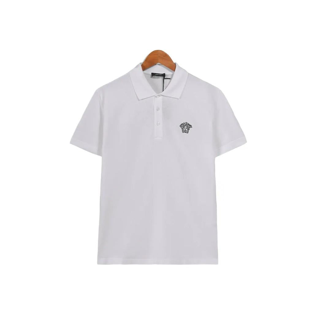 Versace Men’s Polo Collar T-Shirt A89507S A231377 W