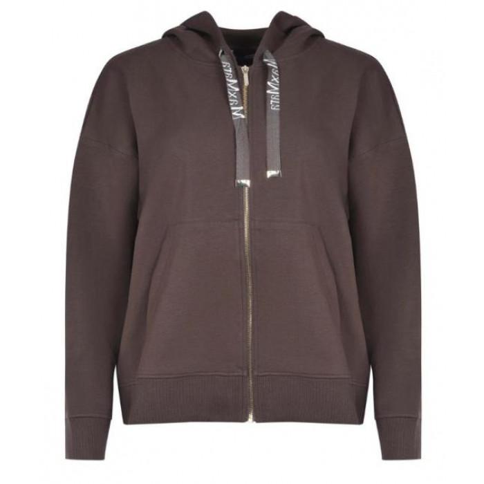 Max Mara Women's Zip-Up Hooded Sweatshirt 199210 31600