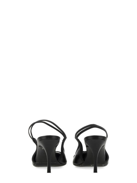 DIESEL Black D Venus Slingback Heels
