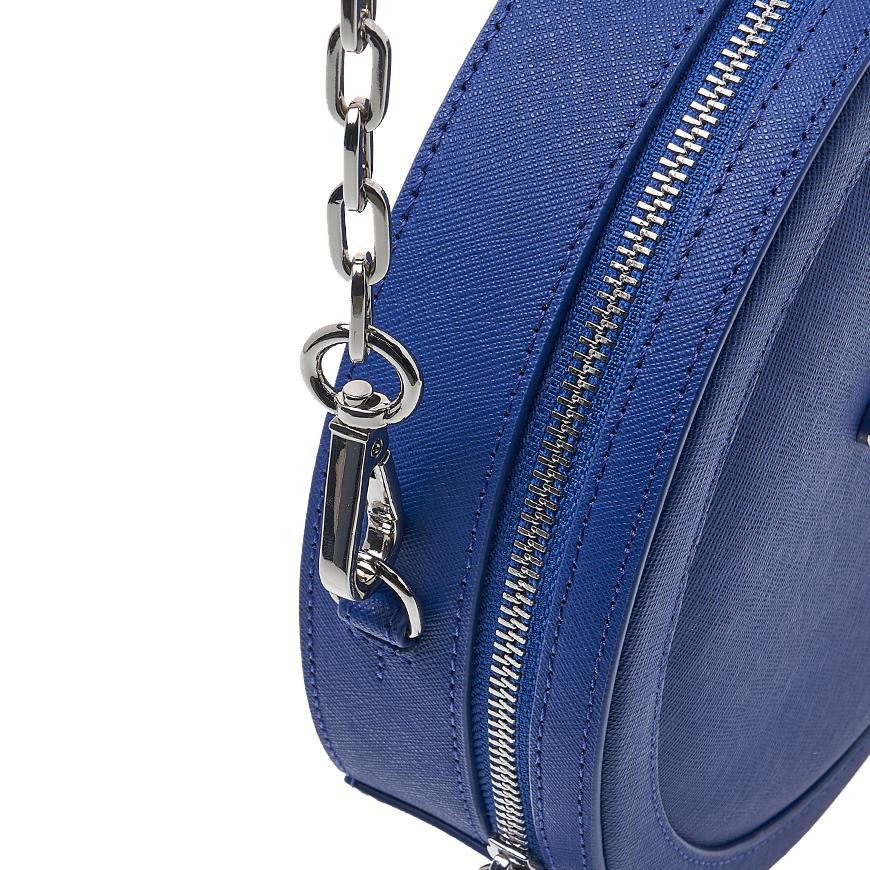 Vivienne Westwood Ruby Round Crossbody Bag Black Leather Women’s