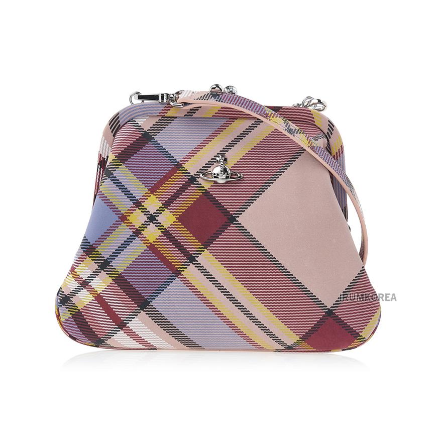 Vivienne Westwood Women's Plaid Clutch Bag