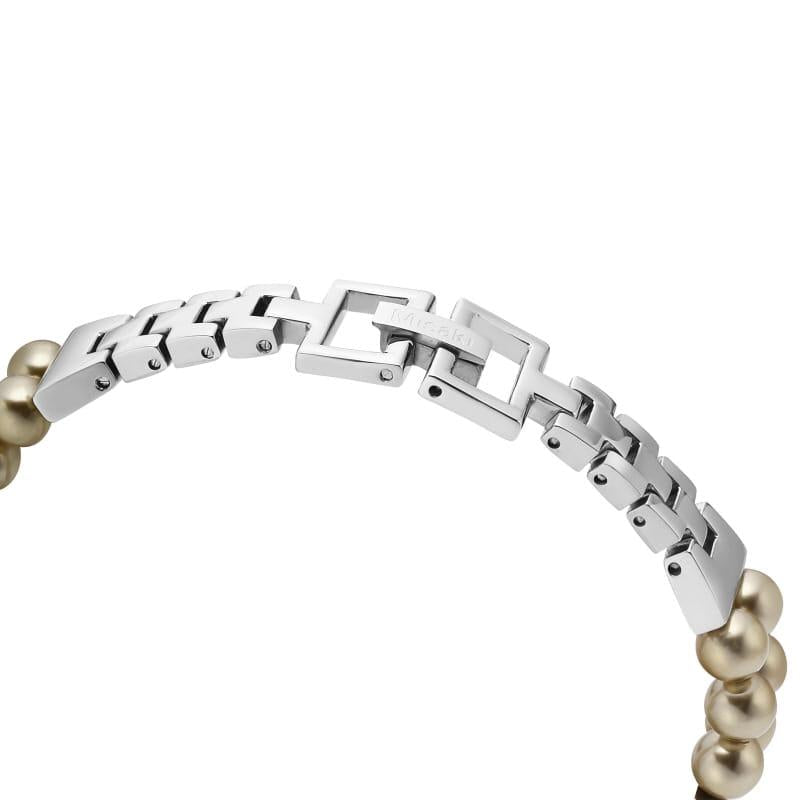 MISAKI Women’s Pearl Dial Metal Watch QCRWDELIGHTPEARLBR