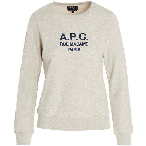 A.P.C. Logo Embroidered TINA Sweatshirt Women’s COEZD F27561 PAA
