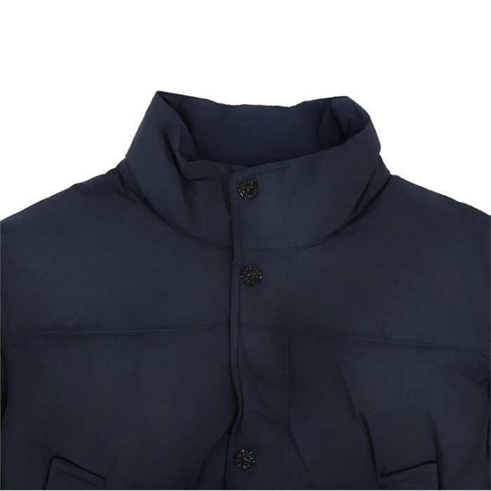 STONE ISLAND Crinkle Reps Down Puffer Jacket Black Men’s