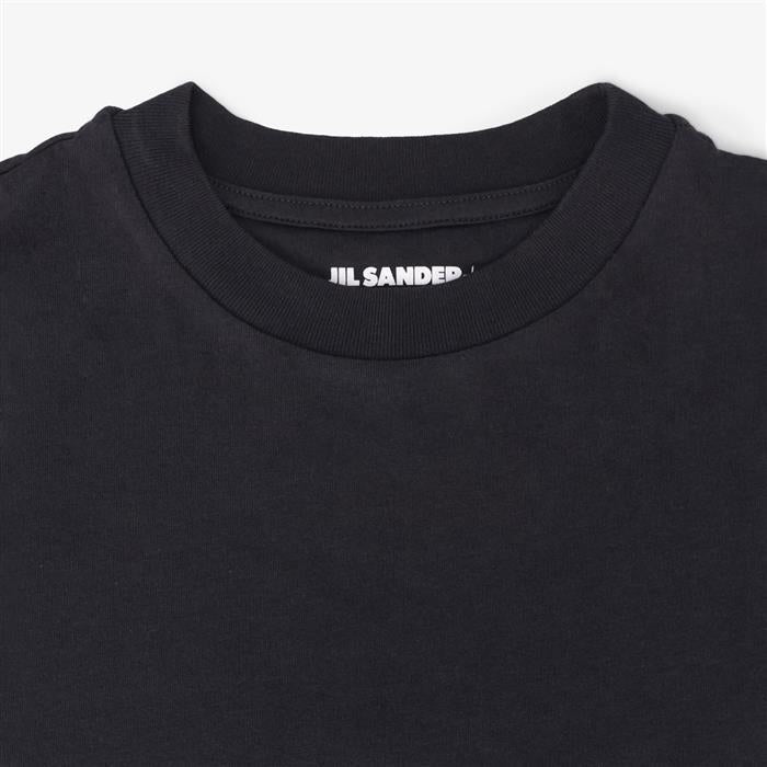 JIL SANDER Logo Patch Long Sleeve T-Shirt for Women J40GC0002 J45048 402