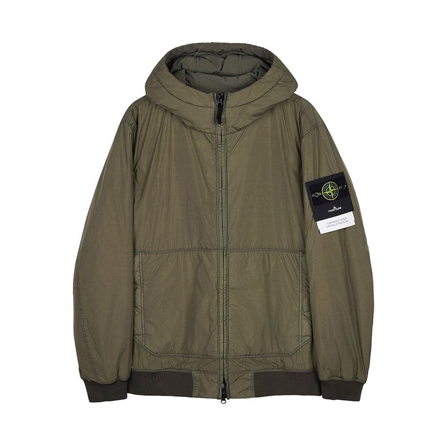 STONE ISLAND Men’s Crinkle Reps Hooded Jacket L1S154100110 S0A23 V005G