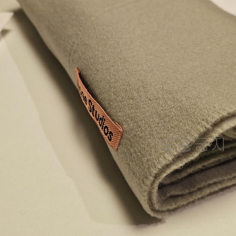 Acne Studios Skinny Light Green Scarf