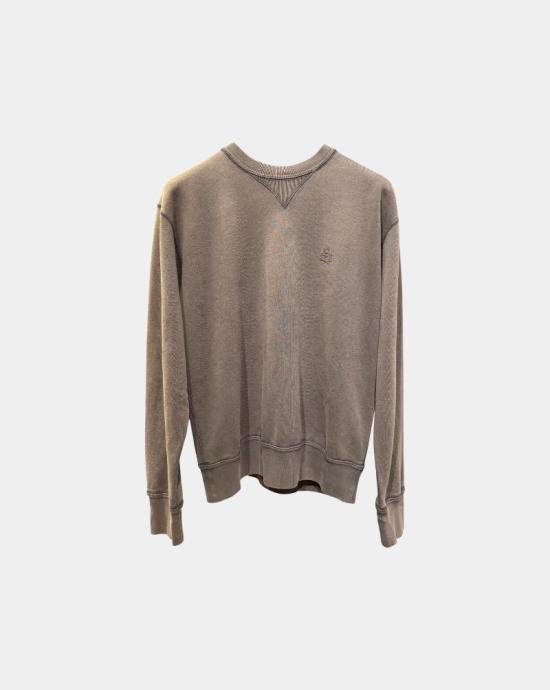 Isabel Marant Mike Logo Sweatshirt Navy Cotton Men's Top SW0030 HA C3M02H