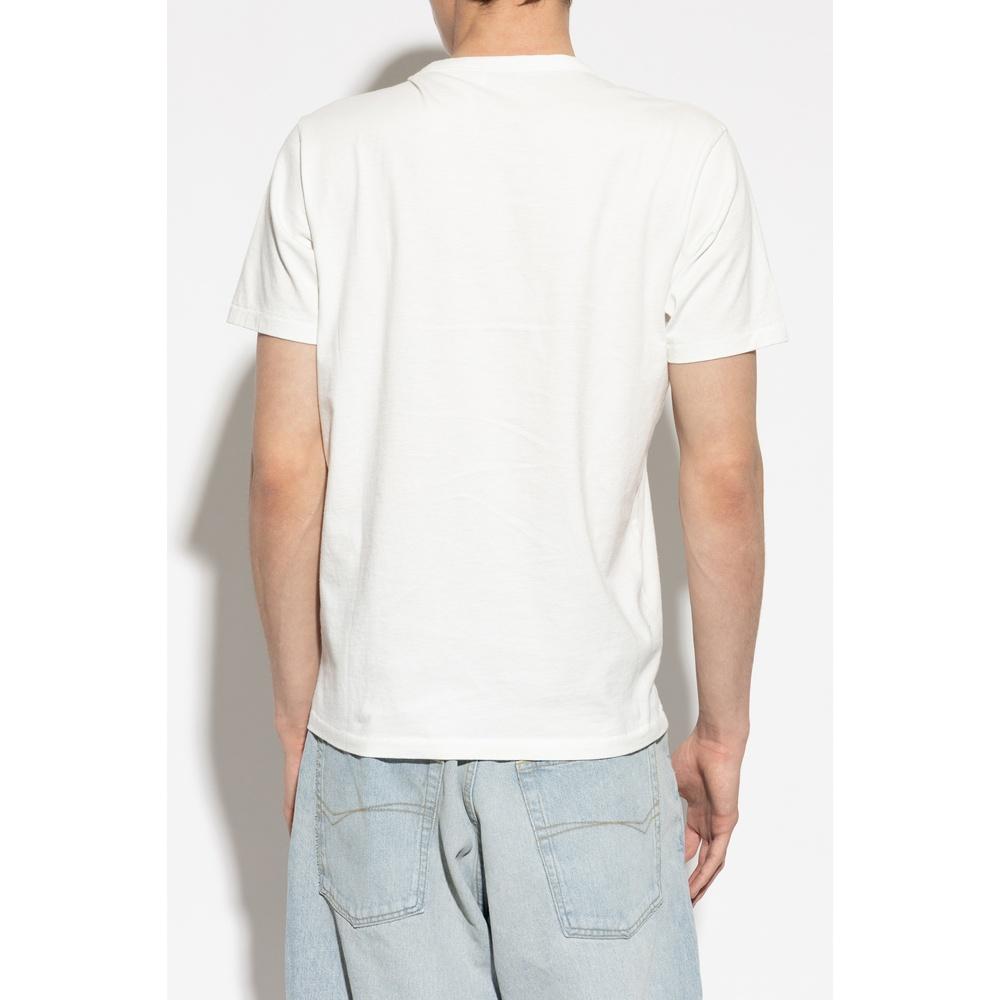 KENZO Logo Embroidered Men’s Short Sleeve T-Shirt White