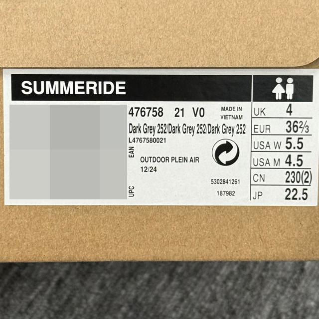 SALOMON Summer Ride Slide Sandal Slippers Unisex L47675800